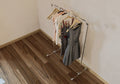 TOVRA Free - standing Lucite clothing rack - Rack n Rail