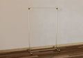 TOVRA Free - standing Lucite clothing rack - Rack n Rail