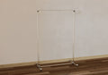 TOVRA Free - standing Lucite clothing rack - Rack n Rail