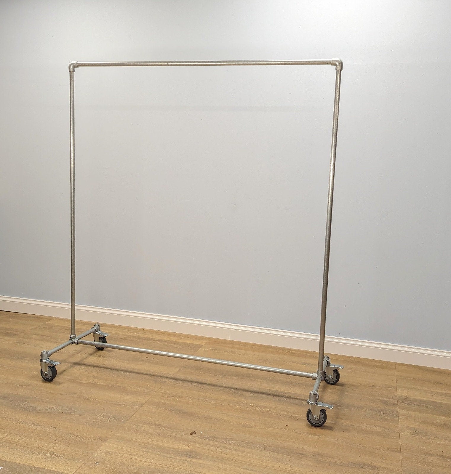 VILKO Clothing Rail - Handmade Industrial Clothing Rack - Rack n Rail