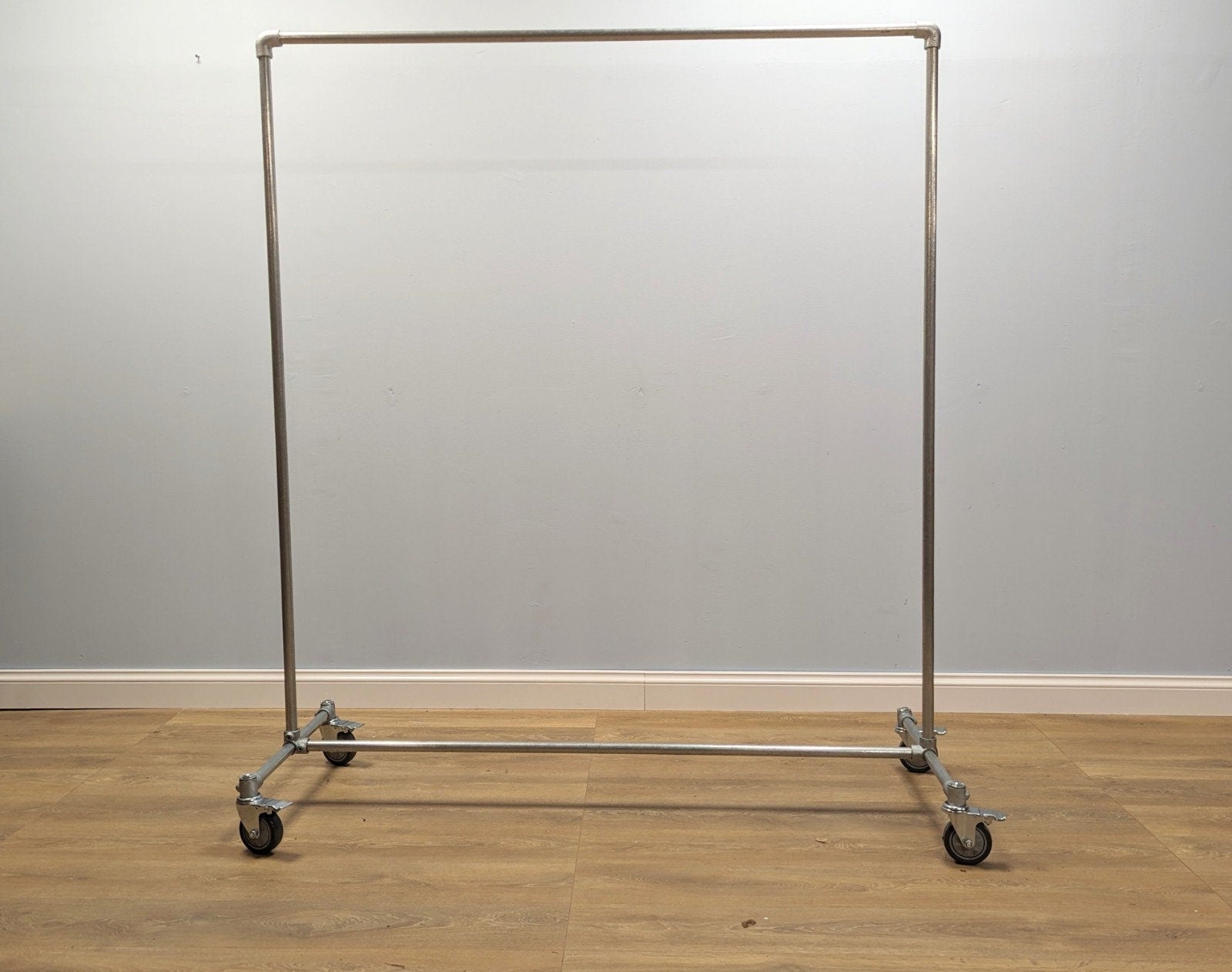 VILKO Clothing Rail - Handmade Industrial Clothing Rack - Rack n Rail