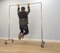 VILKO Clothing Rail - Handmade Industrial Clothing Rack - Rack n Rail