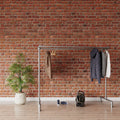 VILSE clothing rail | storage Industrial Free Standing Clothes Rail - Rack n Rail