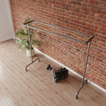 VILSE clothing rail | storage Industrial Free Standing Clothes Rail - Rack n Rail