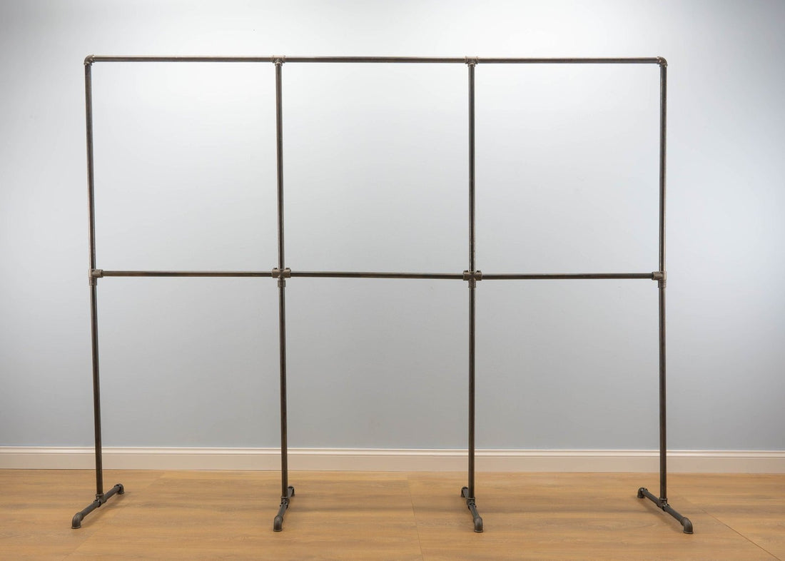 VORLA Industrial Style Clothing Rack - Rack n Rail