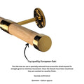 Wooden Stair Hand Rail - Rack n Rail