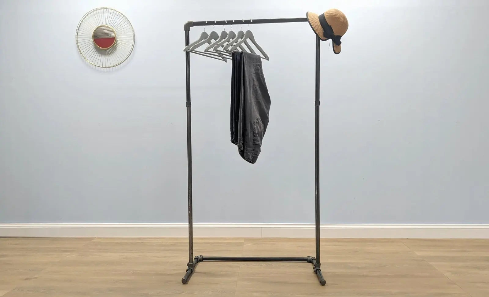 XOLTA Industrial Pipe Garment Rack - Rack n Rail