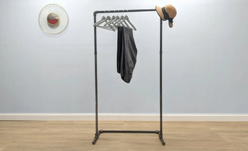 XOLTA Industrial Pipe Garment Rack - Rack n Rail