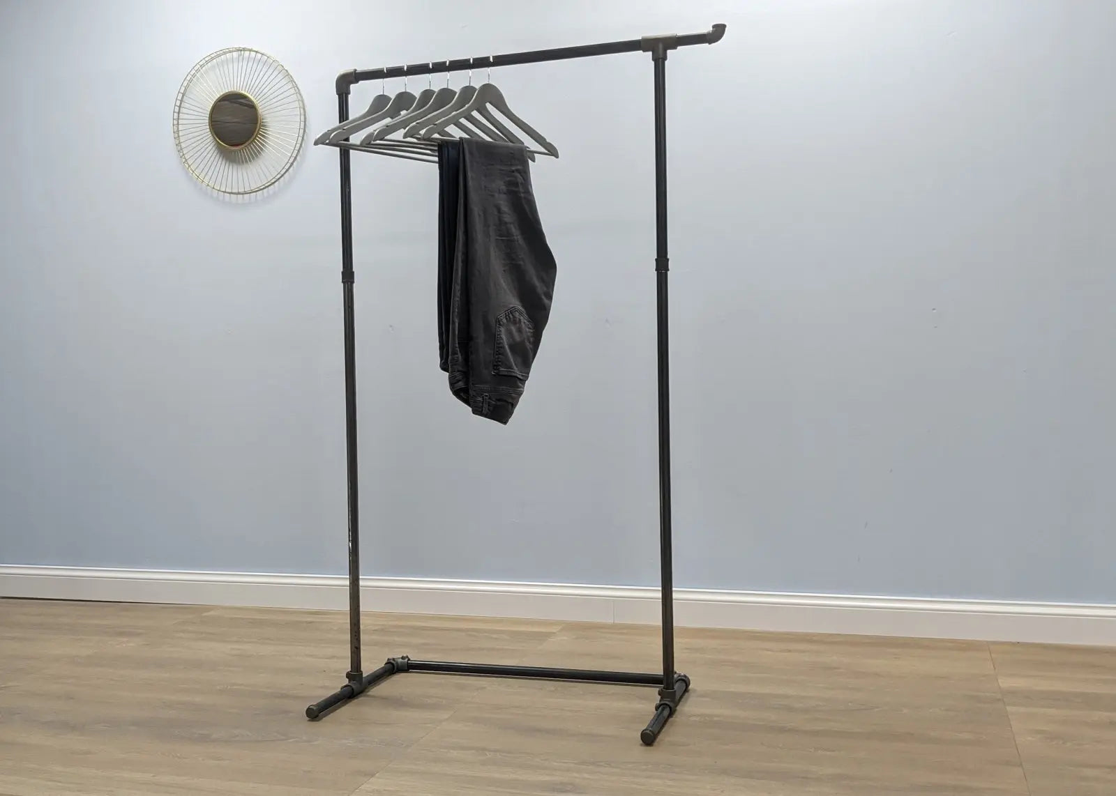 XOLTA Industrial Pipe Garment Rack - Rack n Rail
