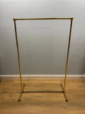 ZOVRA Freestanding Brass clothing rack - Rack n Rail