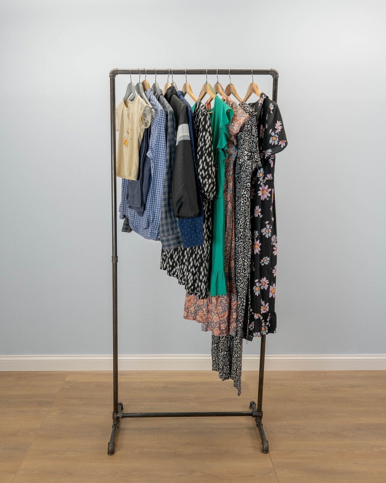 FOLKA Free - Standing Bridal Clothing Rack - Rack n Rail