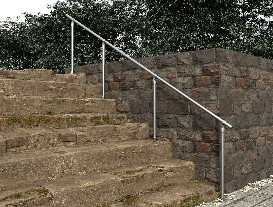MORVA Outdoor Industrial Pipe Handrail