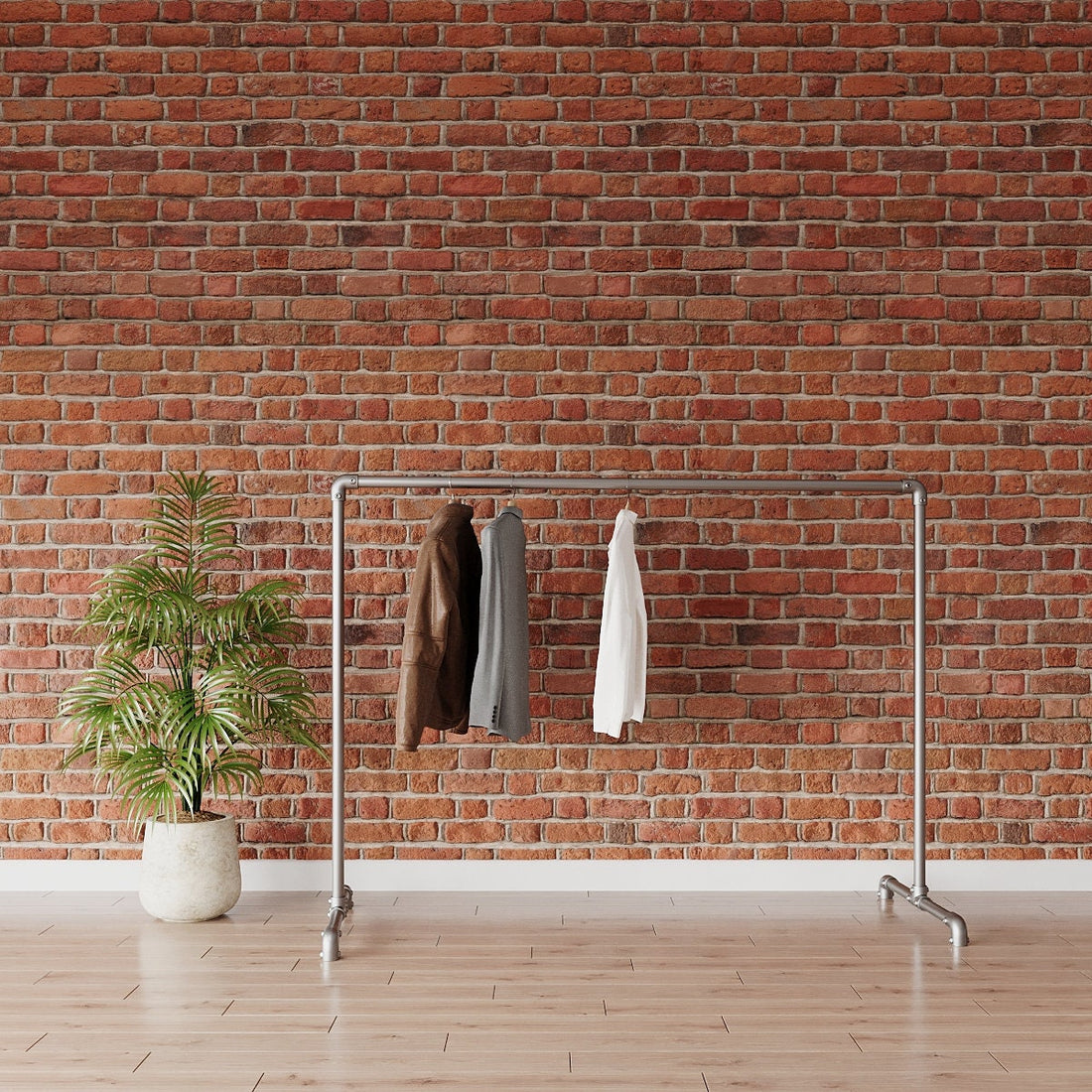JELVA Urban Industrial Pipe Clothing Rack