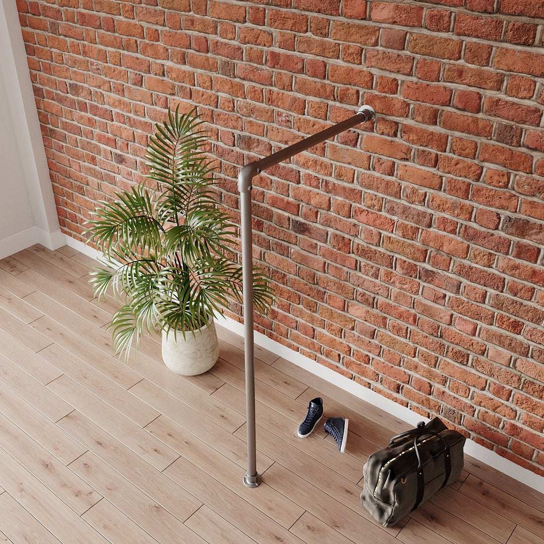 PELVO Industrial Clothing Rack