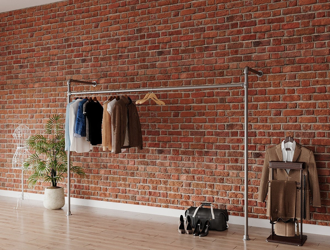 TOLVO Wall Mounted Clothing Rack