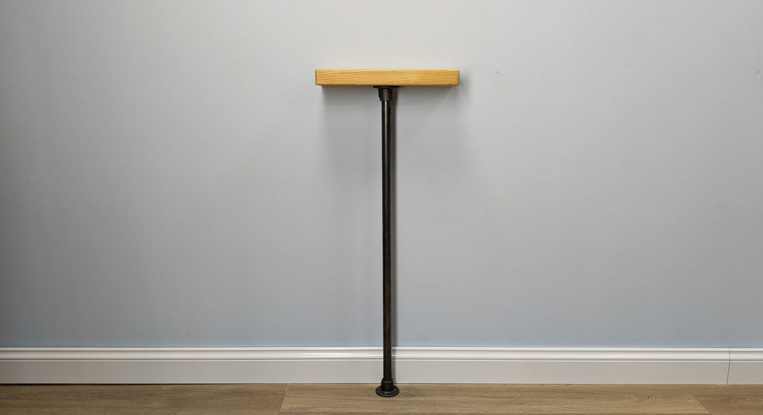 23x4 Industrial Wooden Console Table