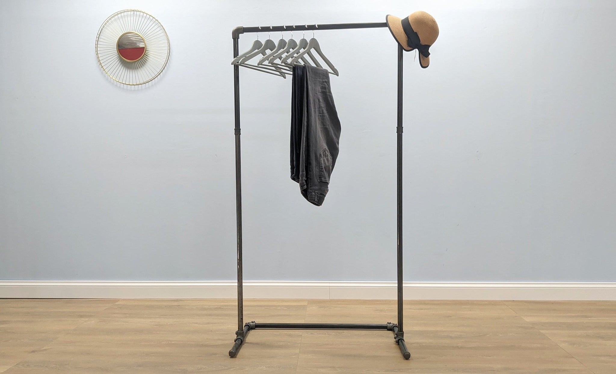 XOLTA Industrial Pipe Garment Rack