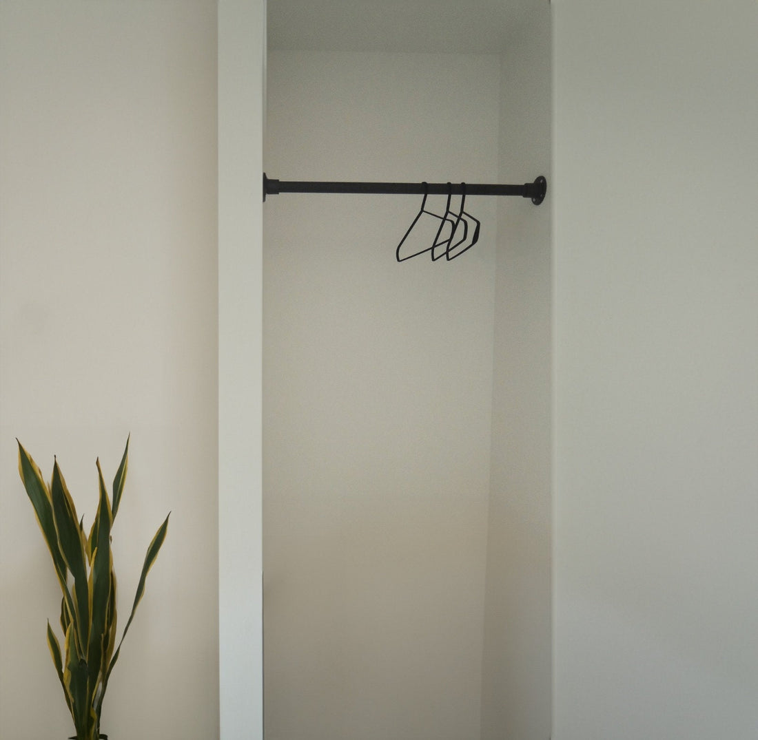 KLENVA Wall to wall Changing Room Curtain Rail Clothes