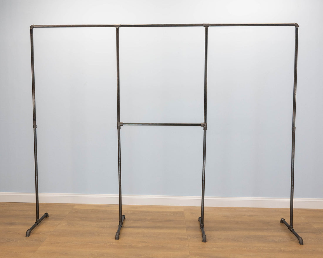 XERVO Industrial Pipe Clothing Rack
