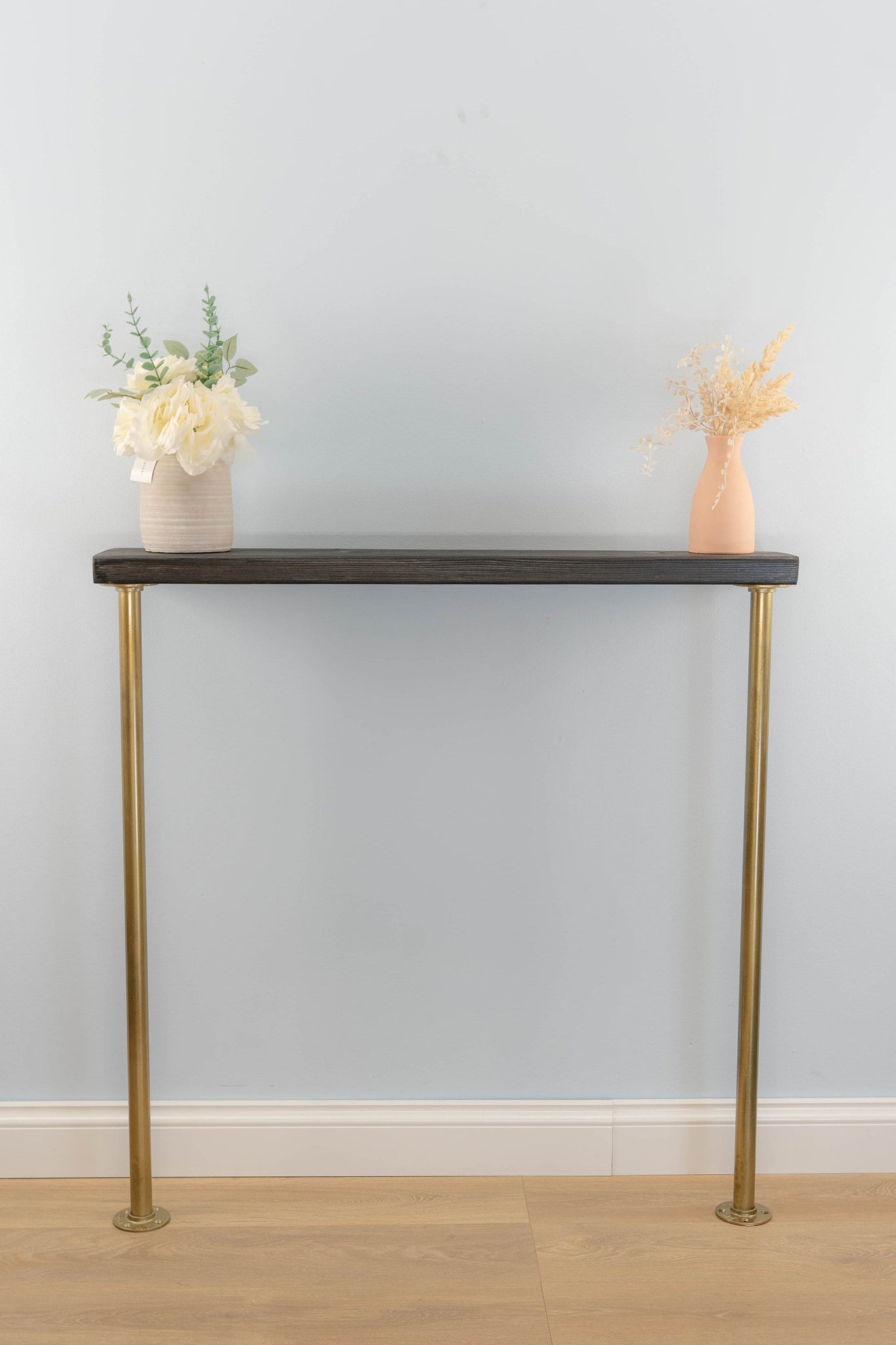23x4cm Industrial Wooden Console Table