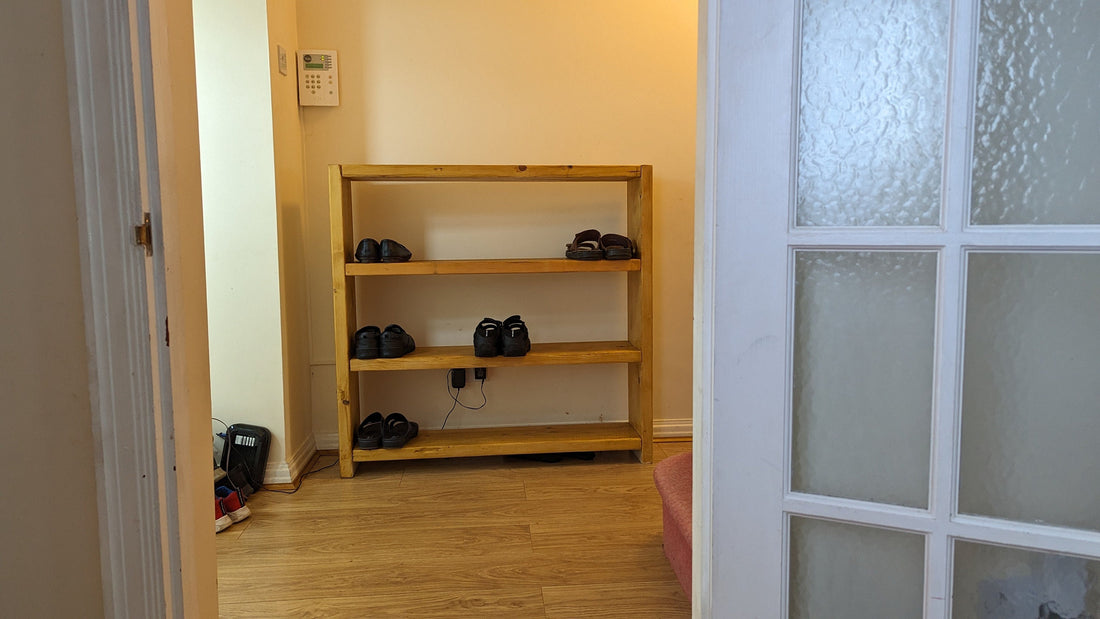 FLERKA Industrial Shoe Rack