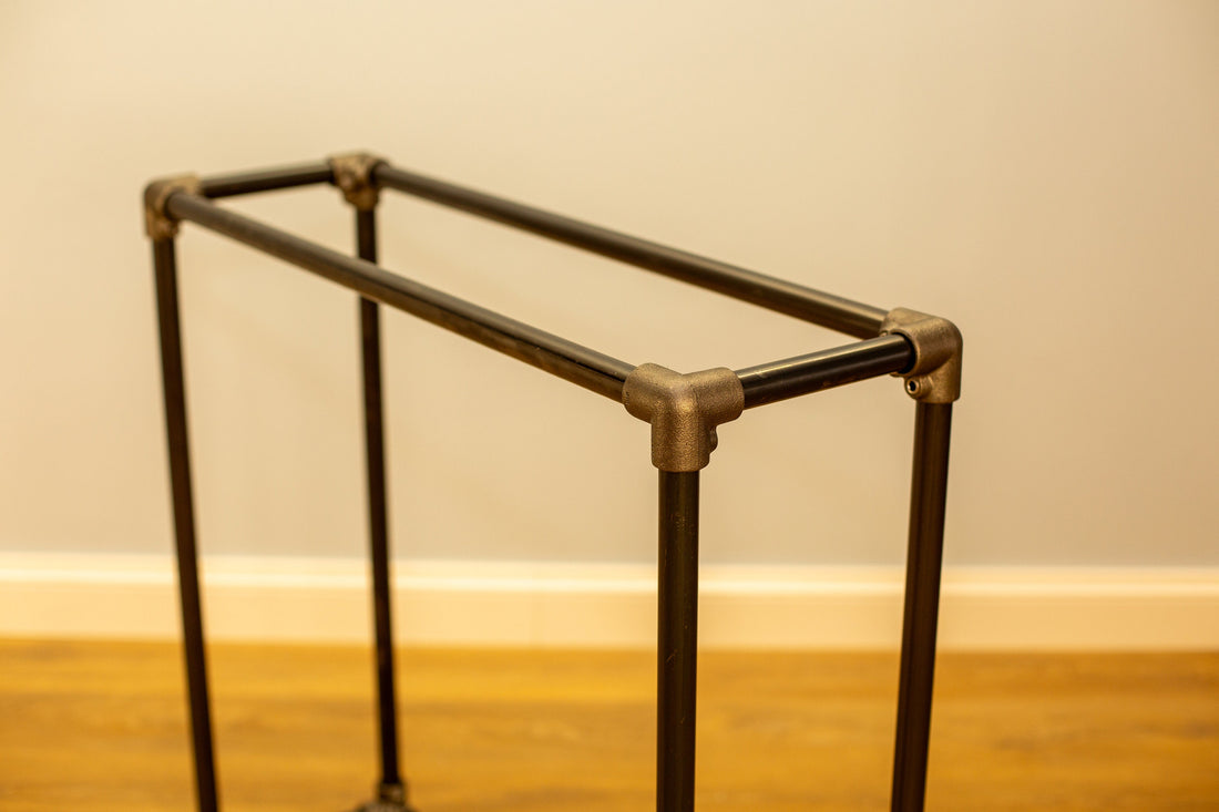 NOLVI Pipe Firewood Rack