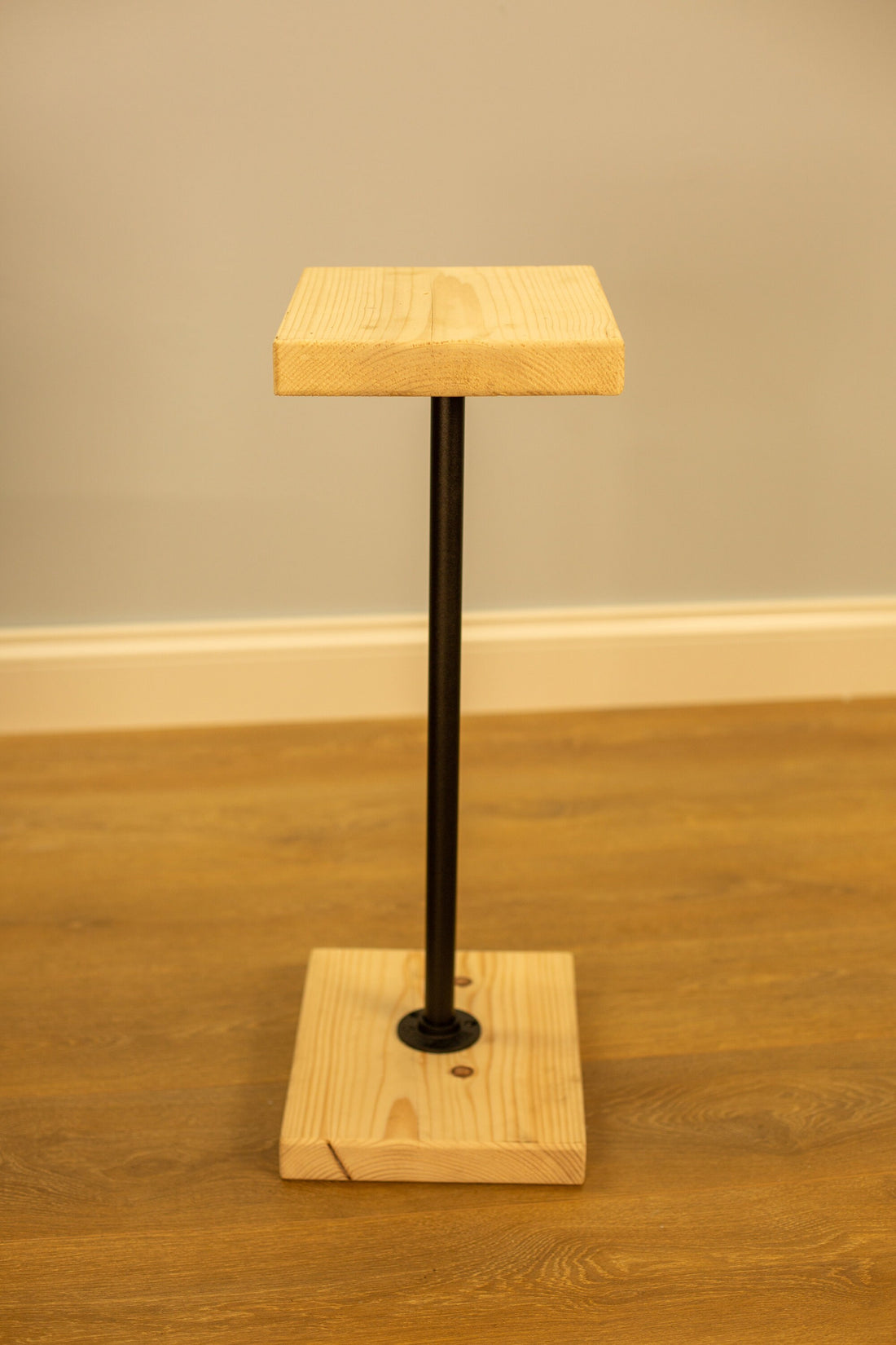 ZENVA Handcrafted Wood Side Table