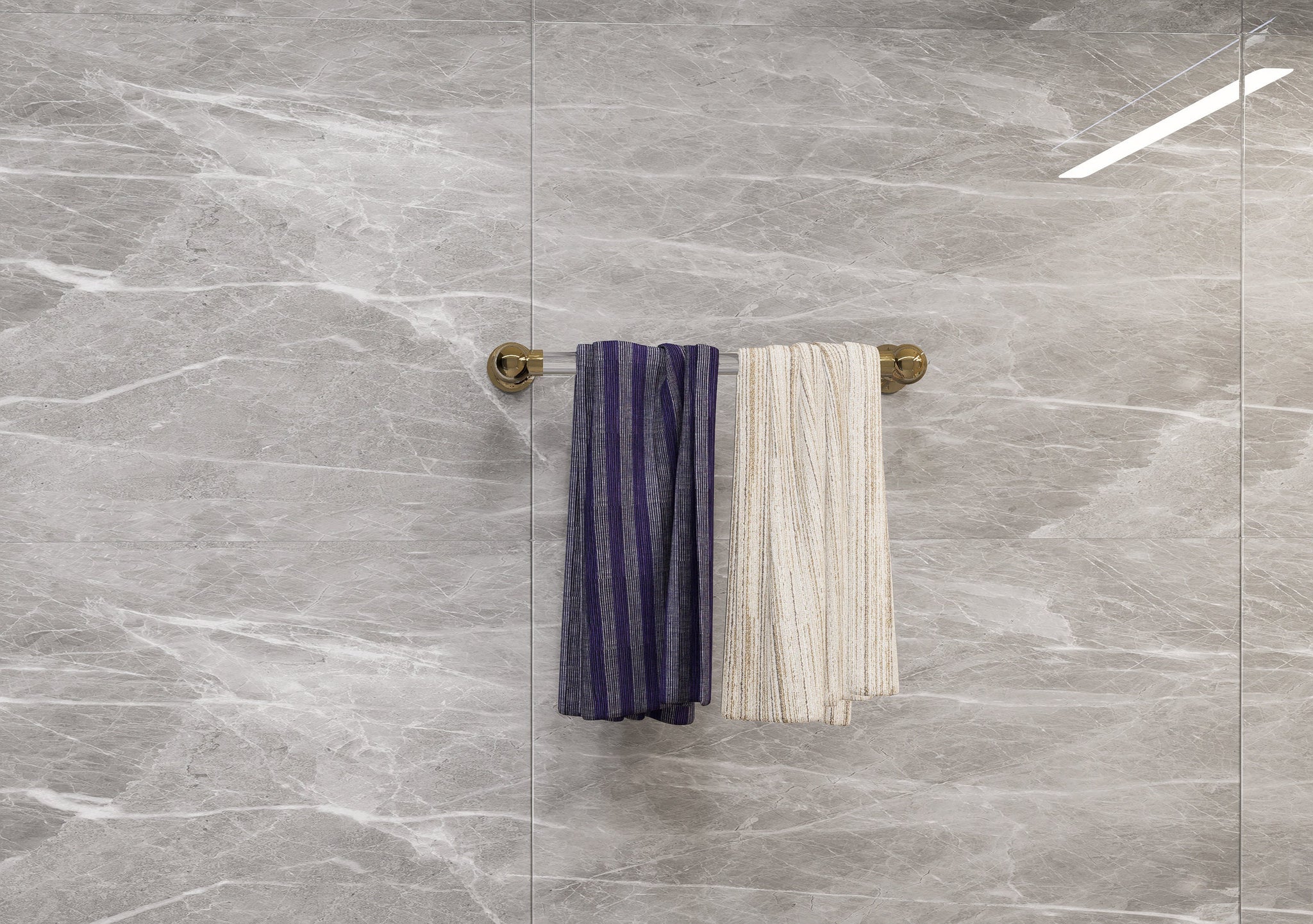 ZOLKA Lucite Bar Towel Rack