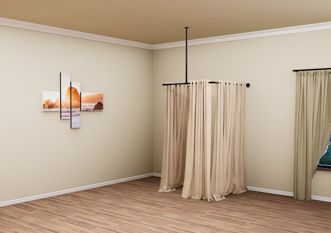 COVRI Ceiling mounted changing room