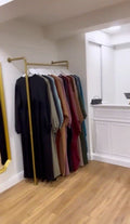 LORMA Gold Wall mounted clothing rack - Rack n Rail