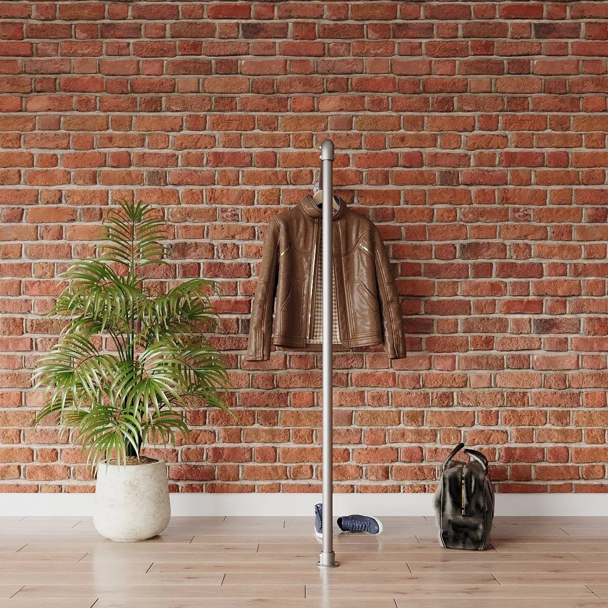 PELVO Industrial Clothing Rack - Rack n Rail