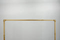 RYLVA Gold Clothing Rail - Rack n Rail