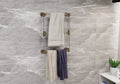 TAVRI Three Bars Towel Rack in Lucite - Rack n Rail