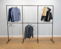 VORLA Industrial Style Clothing Rack - Rack n Rail