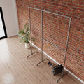 ZALGRI Heavy - Duty Industrial Pipe Clothes Rack - Rack n Rail